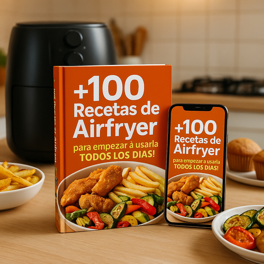 +100 Recetas con Airfryer para comer rico todos los días!